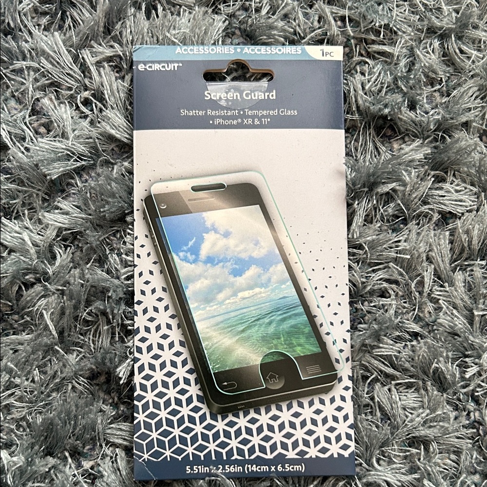 Tempered Glass Screen Protector for iPhone XR & 11 - Clear